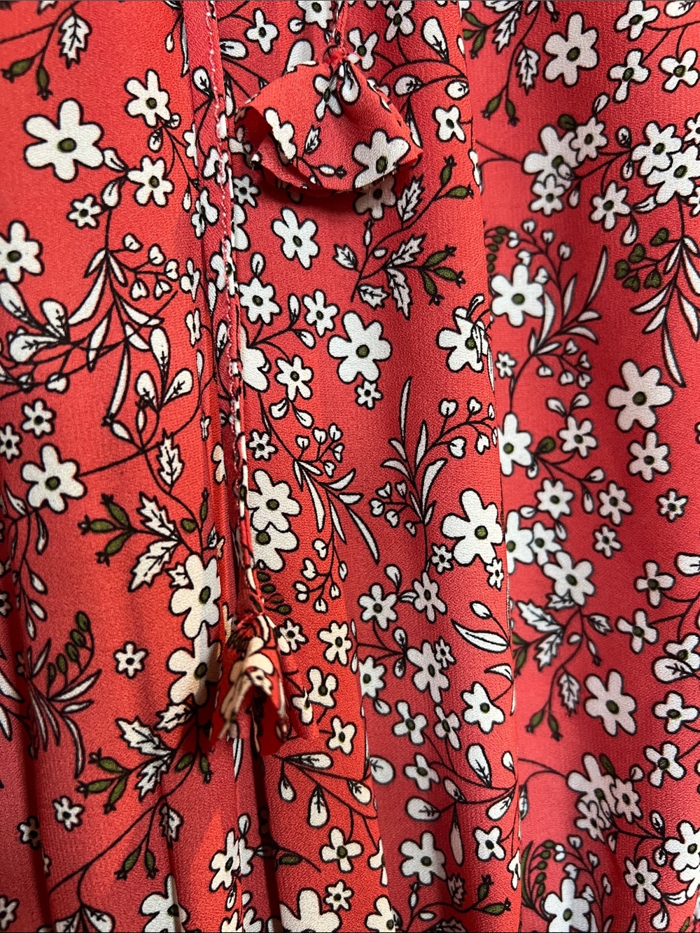 Sleeveless terracotta Floral Maxi Dress by  Max Studio - Picture 8 of 9